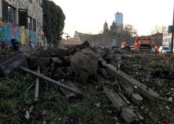 Beraeumung Inselplatz In Jena 04